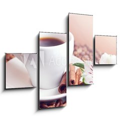 Obraz 4D tydln - 120 x 90 cm F_IB45911751 - mug black coffee