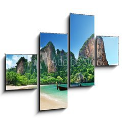 Obraz   Railay beach in Krabi Thailand, 120 x 90 cm