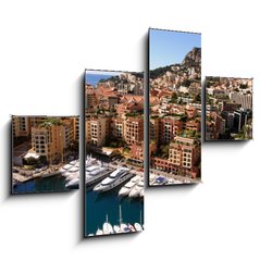 Obraz tydln 4D - 120 x 90 cm F_IB4879946 - Monte Carlo on the French Riviera