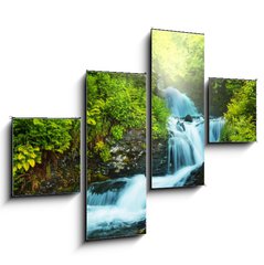 Obraz   Creek in forest, 120 x 90 cm