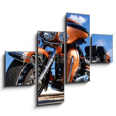 Obraz tydln 4D - 120 x 90 cm F_IB5287949 - Chopper - Vrtulnk