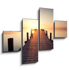 Obraz 4D tydln - 120 x 90 cm F_IB53152584 - Stille am See - Ticho u jezera