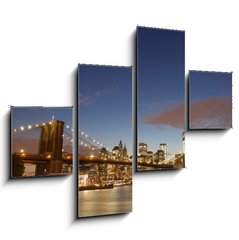 Obraz   Brooklyn Bridge New York City, 120 x 90 cm