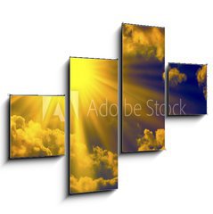 Obraz   Golden rays, 120 x 90 cm