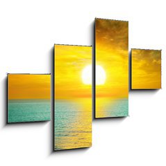 Obraz   Beautiful sunset above the sea, 120 x 90 cm