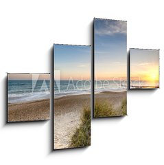 Obraz 4D tydln - 120 x 90 cm F_IB63072638 - Sunset Beach