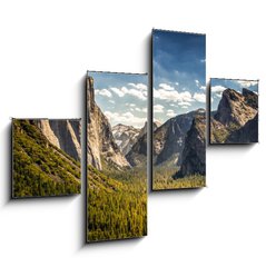Obraz 4D tydln - 120 x 90 cm F_IB63147895 - Yosemite National Park, Half Dome from Tunnel View