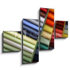 Obraz tydln 4D - 120 x 90 cm F_IB6463805 - Color samples of a fabric in shop