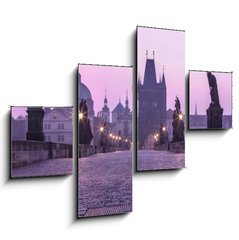 Obraz 4D tydln - 120 x 90 cm F_IB65732979 - Karlov Bridge - Karlov most