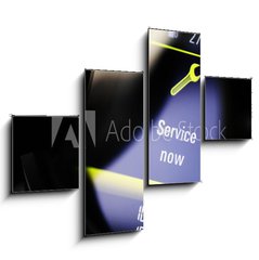Obraz 4D tydln - 120 x 90 cm F_IB68543768 - Service now