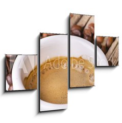 Obraz 4D tydln - 120 x 90 cm F_IB69523318 - tazzina di caff