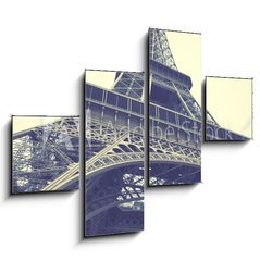 Obraz 4D tydln - 120 x 90 cm F_IB72020312 - Paris