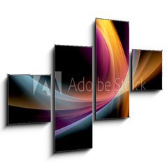 Obraz 4D tydln - 120 x 90 cm F_IB78069613 - Colorful Background For Your Design