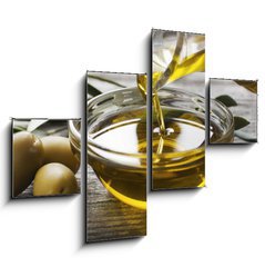 Obraz 4D tydln - 120 x 90 cm F_IB78245730 - Olive oil - Olivov olej