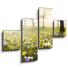 Obraz 4D tydln - 120 x 90 cm F_IB78313786 - abstract sunny beautiful Spring background