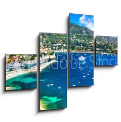 Obraz   azure coast of France  panoramic view of Nice, 120 x 90 cm