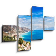 Obraz 4D tydln - 120 x 90 cm F_IB79948671 - Taormina