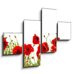 Obraz 4D tydln - 120 x 90 cm F_IB81019876 - red poppy