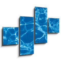 Obraz 4D tydln - 120 x 90 cm F_IB81381061 - water background