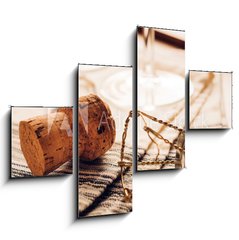 Obraz 4D tydln - 120 x 90 cm F_IB82376462 - Wine - Vino