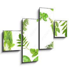 Obraz 4D tydln - 120 x 90 cm F_IB9167074 - Herb Garlands