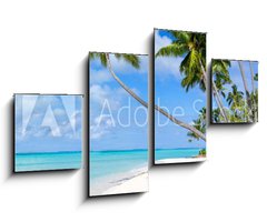 Obraz 4D tydln - 100 x 60 cm F_IS116010752 - Urlaub am Strand