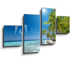 Obraz 4D tydln - 100 x 60 cm F_IS126748913 - Traumstrand