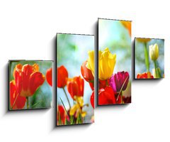 Obraz 4D tydln - 100 x 60 cm F_IS12856836 - Tulips