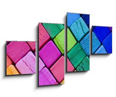 Obraz   mosaico de colores (macro), 100 x 60 cm