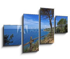 Obraz 4D tydln - 100 x 60 cm F_IS14698230 - Toscana, passeggiata sul mare