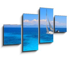 Obraz 4D tydln - 100 x 60 cm F_IS14821567 - Sailing yacht