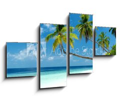 Obraz 4D tydln - 100 x 60 cm F_IS158471813 - Traumstrand