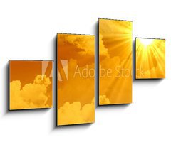 Obraz 4D tydln - 100 x 60 cm F_IS16981044 - Warme Sonnenstrahlen