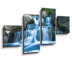 Obraz   Oriental waterfall landscape, 100 x 60 cm