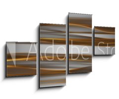 Obraz 4D tydln - 100 x 60 cm F_IS185174006 - Fantastic elegant and powerful panorama background design illustration