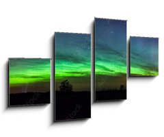 Obraz   Green Aurora Borealis, 100 x 60 cm