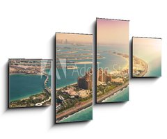 Obraz 4D tydln - 100 x 60 cm F_IS204150445 - Palm Island in Dubai, aerial view