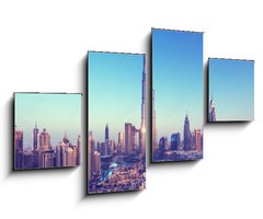 Obraz 4D tydln - 100 x 60 cm F_IS204287935 - Dubai skyline, United Arab Emirates