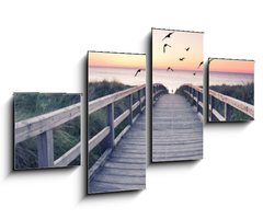 Obraz   romantisches Strandpanorama, 100 x 60 cm