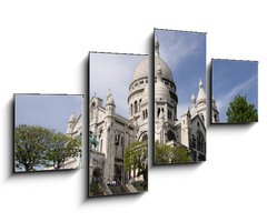 Obraz 4D tydln - 100 x 60 cm F_IS21560448 - Sacr Coeur