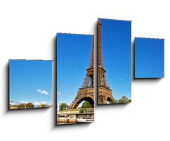 Obraz 4D tydln - 100 x 60 cm F_IS22361034 - balade sur la seine...