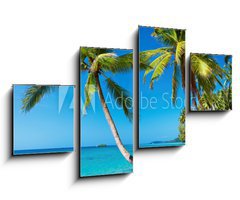 Obraz 4D tydln - 100 x 60 cm F_IS22403975 - Tropical beach, Thailand - Tropick ple, Thajsko