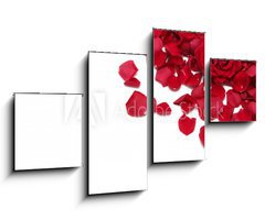 Obraz 4D tydln - 100 x 60 cm F_IS2282012 - red roses - erven re