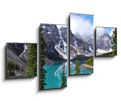 Obraz 4D tydln - 100 x 60 cm F_IS22857690 - Moraine Lake in Banff National Park, Alberta, Canada - Moraine jezero v nrodnm parku Banff, Alberta, Kanada