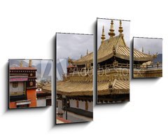 Obraz   temple du jokhang  lhassa, 100 x 60 cm