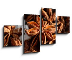 Obraz 4D tydln - 100 x 60 cm F_IS240365713 - Badiane / Anis toil