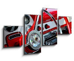 Obraz 4D tydln - 100 x 60 cm F_IS24202666 - classic car