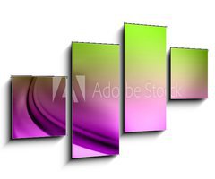 Obraz 4D tydln - 100 x 60 cm F_IS2605448 - abstract composition - abstraktn sloen