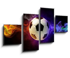 Obraz 4D tydln - 100 x 60 cm F_IS28149480 - flamy symbol - plamenn symbol