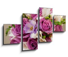 Obraz 4D tydln - 100 x 60 cm F_IS28355377 - bouquet - kytice